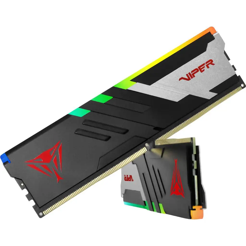 Модуль пам'яті для комп'ютера DDR5 32GB (2x16GB) 7000 MHz Viper Venom RGB Patriot (PVVR532G700C32K) - фото 6