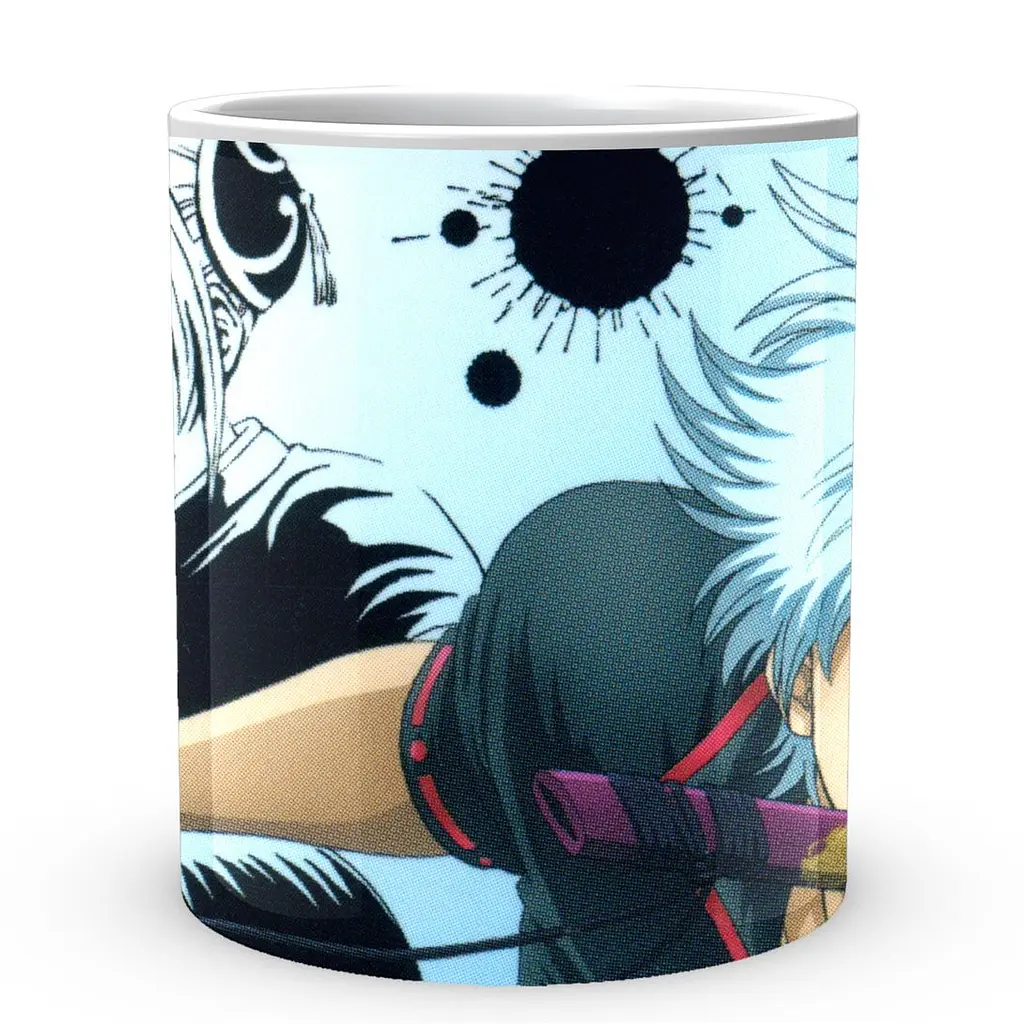 Кружка GeekLand Gintama Гинтама Гинтоки GTM 02.05 330 мл белая - фото 2
