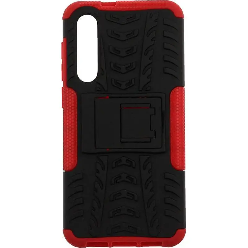 Чехол-накладка Toto Dazzle Kickstand 2 in 1 Case Xiaomi Mi 9 SE Red - фото 4