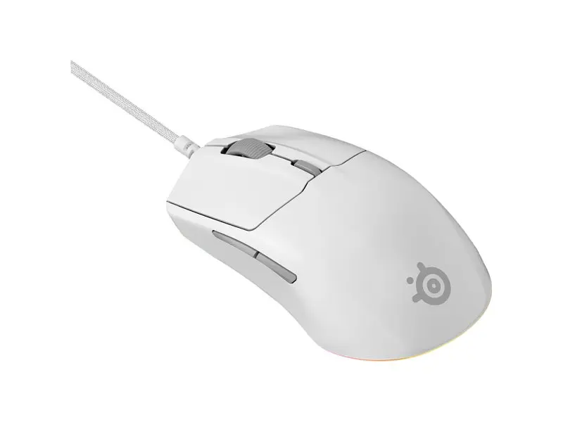 Миша SteelSeries Rival 3 Gen 2 White (62516) - фото 2