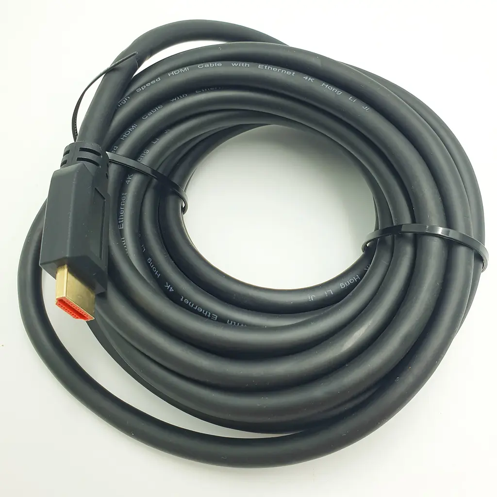 Кабель 4K HDMI to HDMI з підтримкою Ethernet UltraHD 4K шнур 5м чорний - фото 2