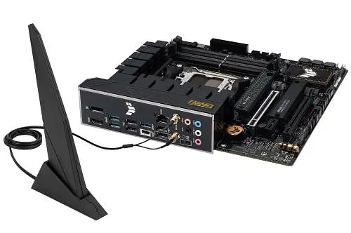 Материнская плата AM5 Asus TUF GAMING B650-PLUS WIFI, B650, 4xDDR5, Int.Video (CPU), 4xSATA3, 2xM.2, 2xPCI-E 4.0 16x, 1xPCI-E 4.0 1x, Real. 6, Bluetooth 5.2, 6xUSB3.2/6xUSB2.0, HDMI/DP, MicroATX - фото 5