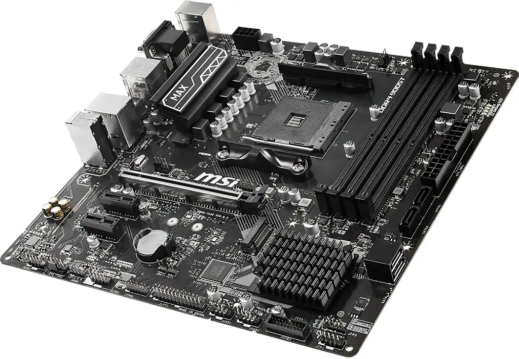 Материнська плата MSI B450M Pro-VDH Max (B450M PRO-VDH MAX) (Socket AM4, AMD B450, Micro-ATX) Б/в - фото 3