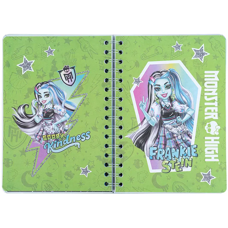 Щоденник шкільний Kite Monster High на спіралі тверда обкладинка (MH25-438) - фото 7