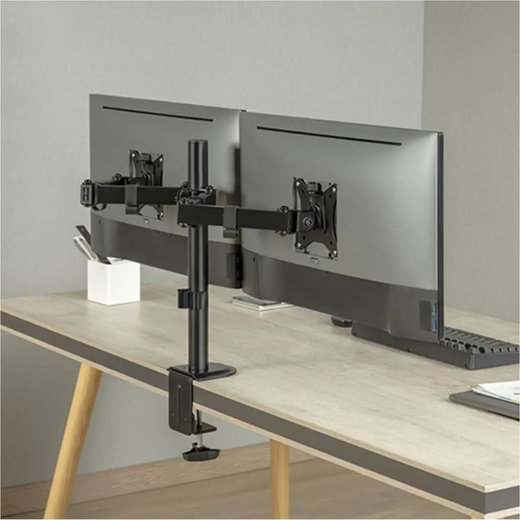Настільне кріплення для монітора HiSmart HS082406 17 - 32''Black [107942] - фото 2