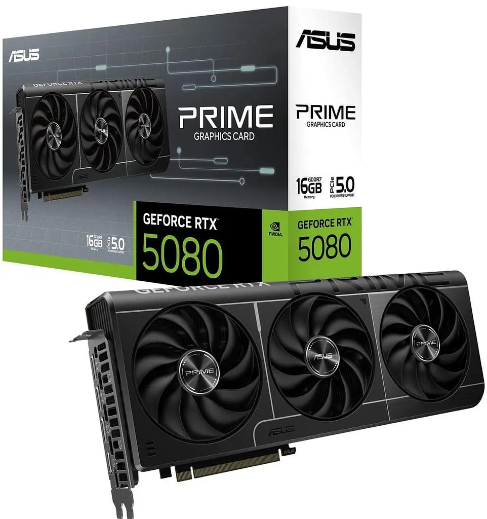 Відеокарта ASUS RTX 5080 16GB PRIME (PRIME-RTX5080-16G) (GDDR7, 256 bit, PCI-E v5.0 x16) - фото 11