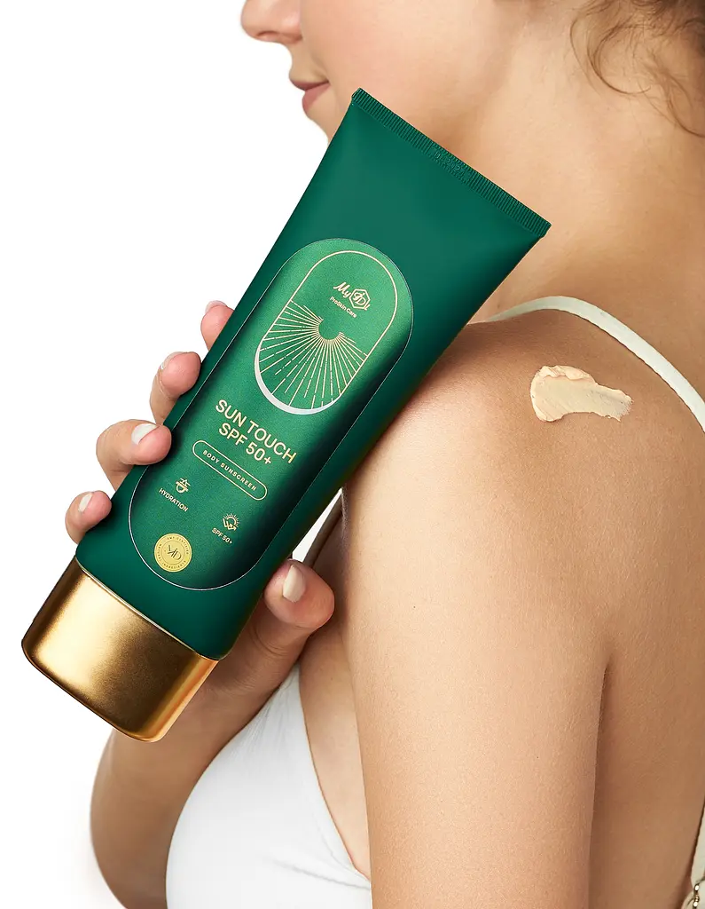 Крем для тіла Торкання сонця SPF 50+ MyIDi 200 мл - фото 4