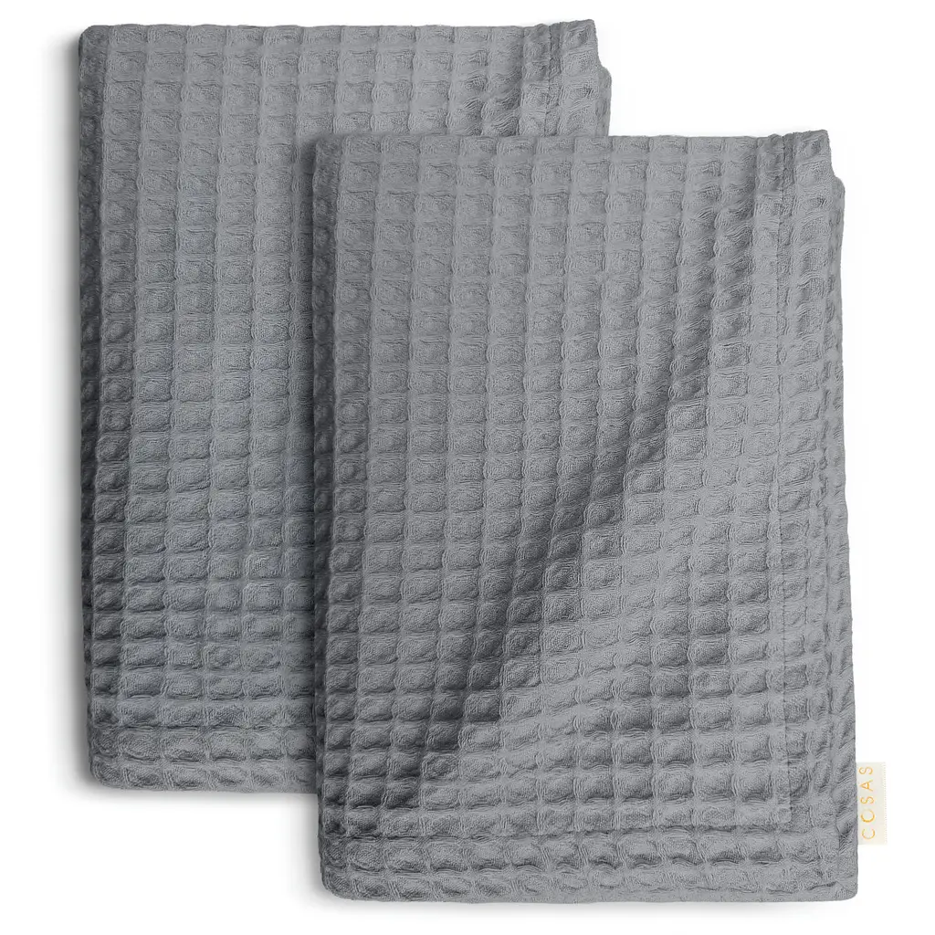 Вафельні рушники Shadow Greek Waffle CS2 2шт 55х90см/75х130см (SetTw_GreekWaffle_37Shadow55x90_37Shadow75x130)