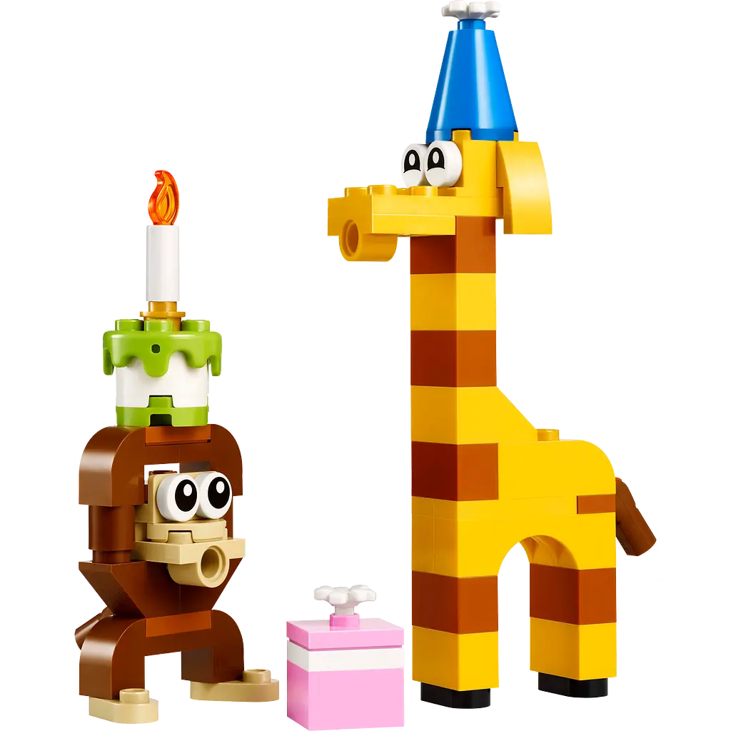 Конструктор LEGO Creator Святкові тваринки до дня народження 60 деталей (30689) - фото 3