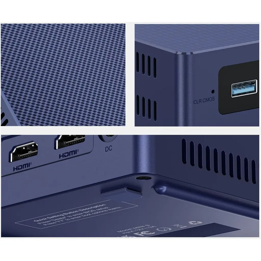 Неттоп Beelink Mini S13 16GB/500GB (9B.EU4190830K10) [125414] - фото 7