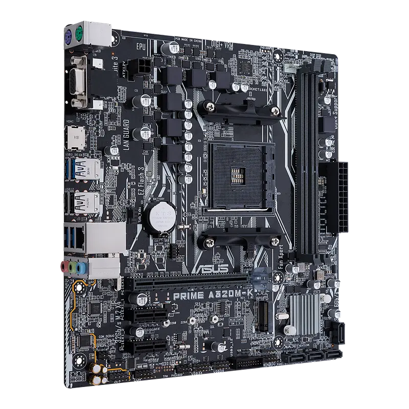 Материнська плата Asus A320M-K Prime Socket AM4 (PRIME A320M-K) Б/В - фото 3