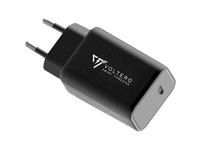 Мережевий зарядний пристрій Voltero C65 GAN II 65 W Black