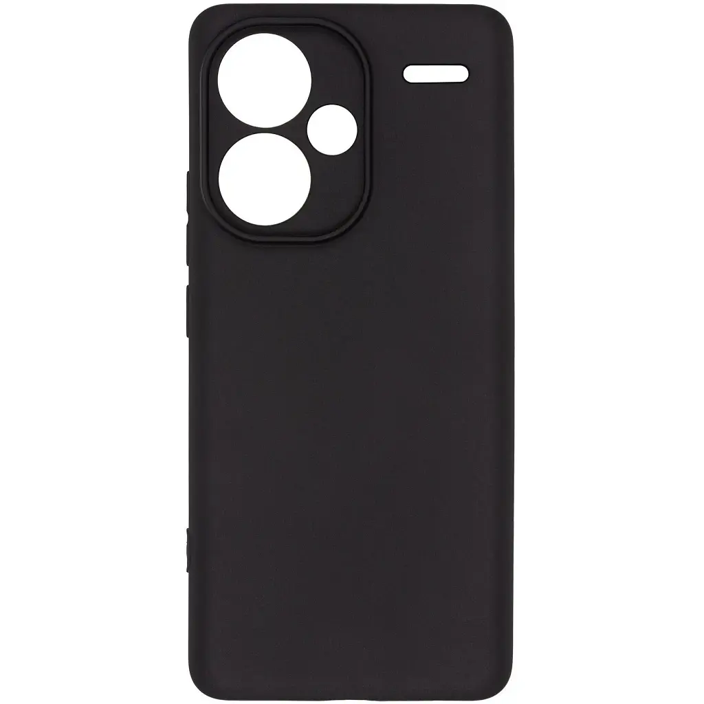 Силиконовый чехол BeCover для Xiaomi Redmi Note 13 Pro Plus 5G Black (710917) - фото 2