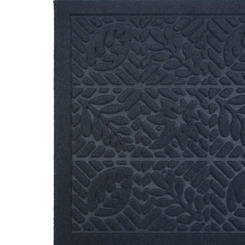 Килимок придверний Eco Fabric Листя без кромки синій 40 х 60 см (4060-009) - фото 5