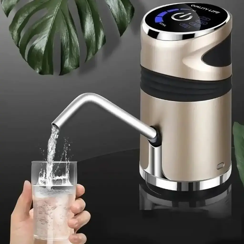 Електричний портативний насос для води WATER DISPENSER XL-129 – диспенсер для пляшок із питною водою - фото 2