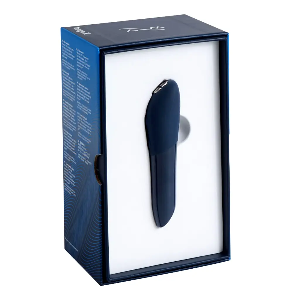 Вибратор We-Vibe Mini Stymulator Tango X 10 см синий - фото 9