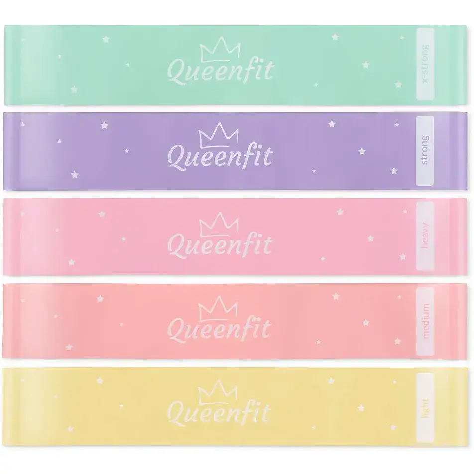 Набір гумок для фітнесу Queenfit 0.5-30 кг - фото 2