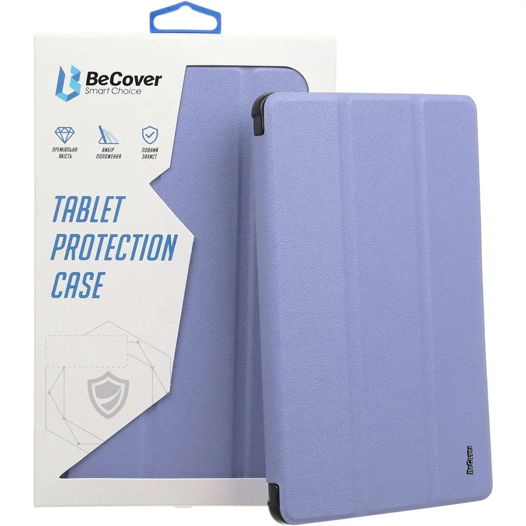 Чохол до планшета BeCover Tri Fold Soft TPU Silicone Apple iPad 10.2 2019/2020/2021 Purple (708517)