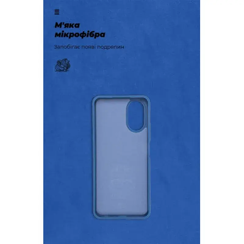 Чохол до мобільного телефона Armorstandart ICON Case OPPO A18 4G / A38 4G Dark Blue (ARM71031) - фото 4