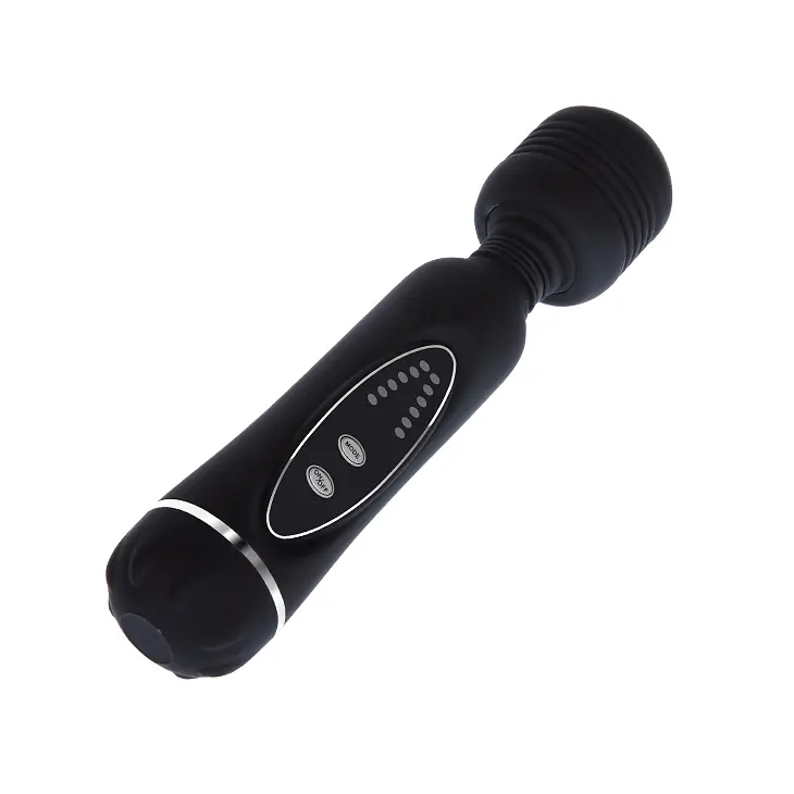 Вібратор зі змінними насадками Power Wand Massage Kit Black - фото 9
