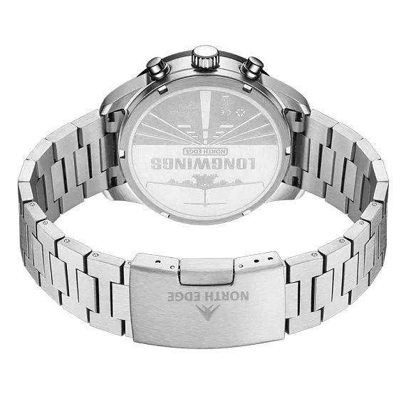 Чоловічий водостійкий наручний годинник North Edge Long Wings 5 Bar - фото 3