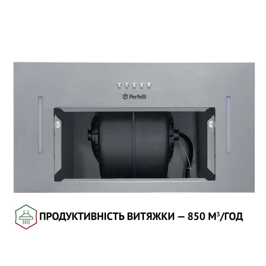 Витяжка повновбудована PERFELLI BI 5453 I 850 LED Strip - фото 7
