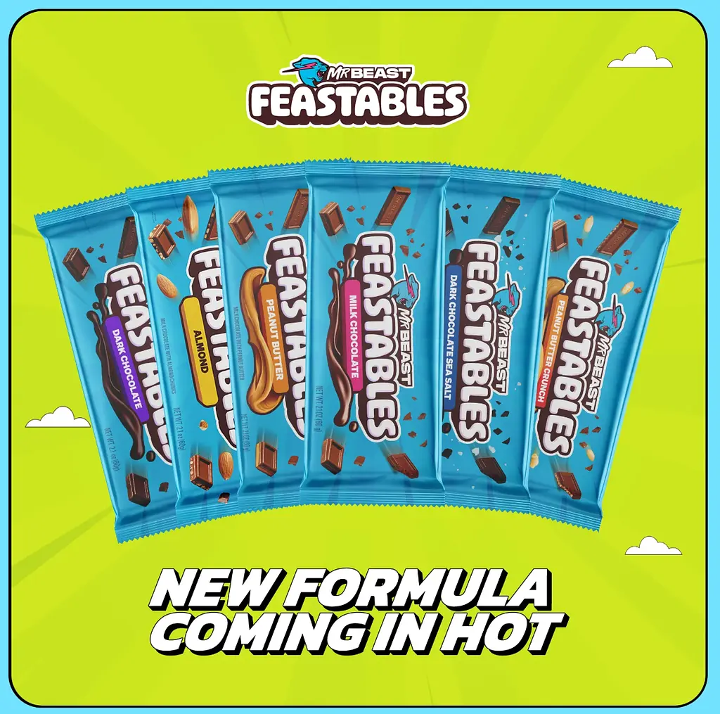 Шоколадний батончик Feastables MrBeast Milk Chocolate Crunch Bar 35 г - фото 8