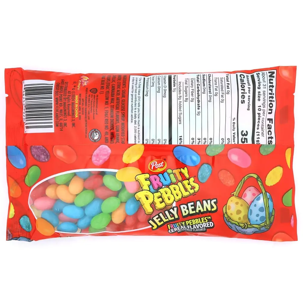Драже Post Fruity Pebbles Jelly Beans 340г - фото 3