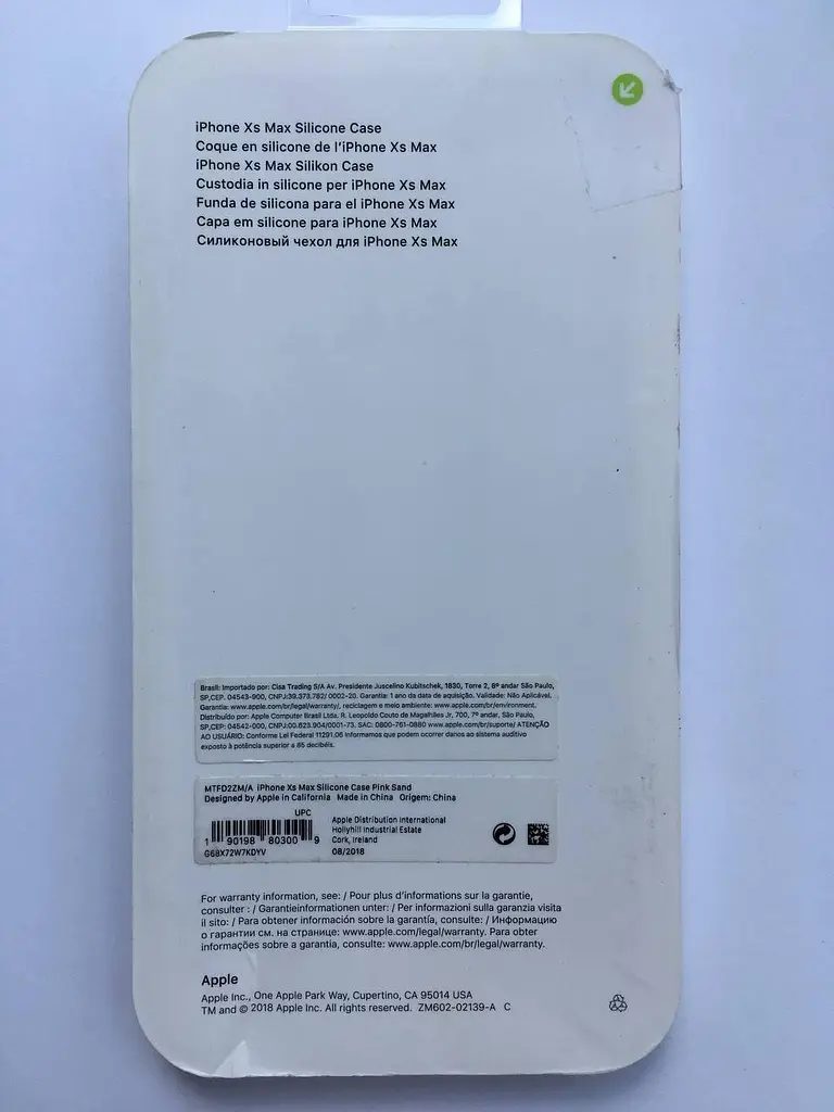 Оригінальний силіконовий чохол для iPhone XS Max Apple Silicone Case Pink MTFD2LL/A - фото 8