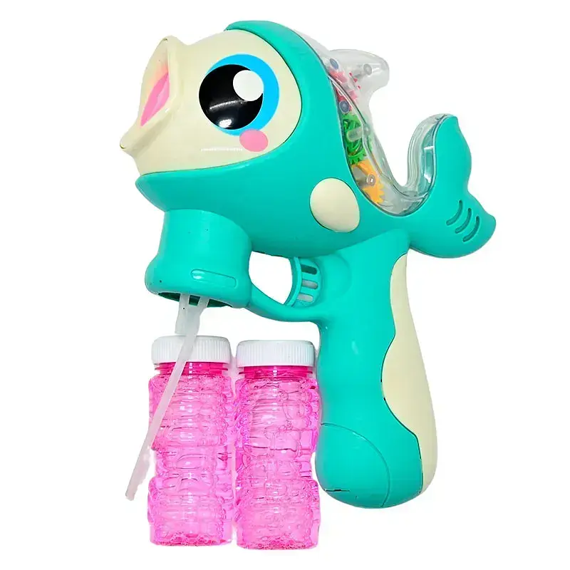 Пістолет мильних бульбашок, 2 пляшечки мильного розчину - фото 2