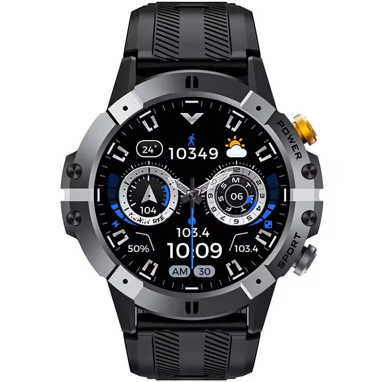 Часы Oukitel BT15 SIlver - фото 2
