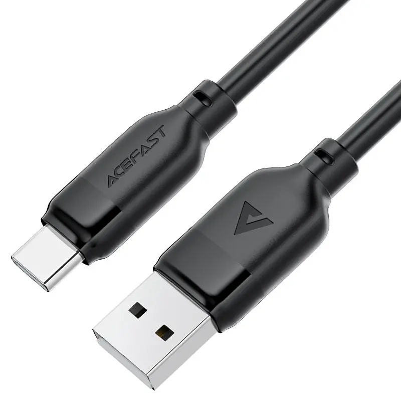 Дата кабель Acefast C16-04 USB to Type-C 3A (1.2m) Black - фото 2
