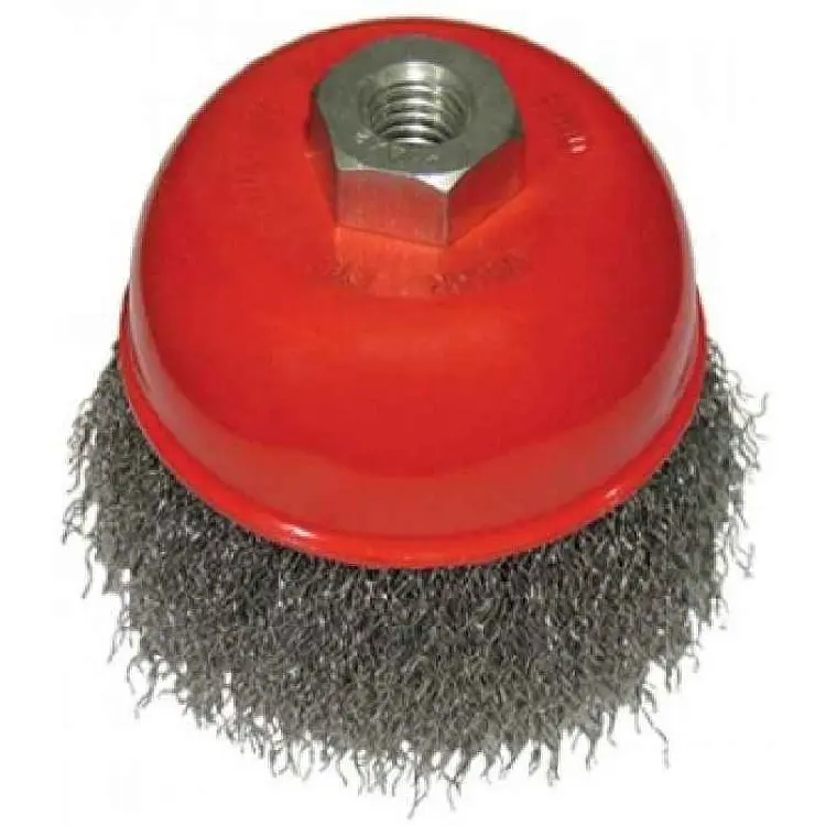 Щітка чашкова INTERTOOL d=150 дротяна (BT-1150)