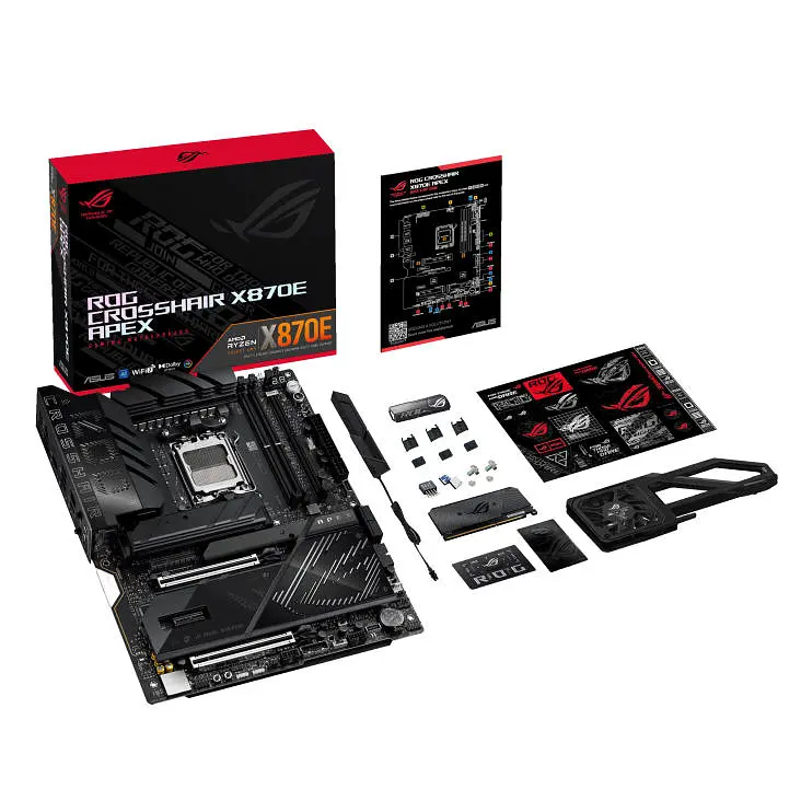 Материнская плата Asus ROG CROSSHAIR X870E APEX sAM5 X870E 4xDDR5 M.2 USB Type-C WiFi BT ATX - фото 2