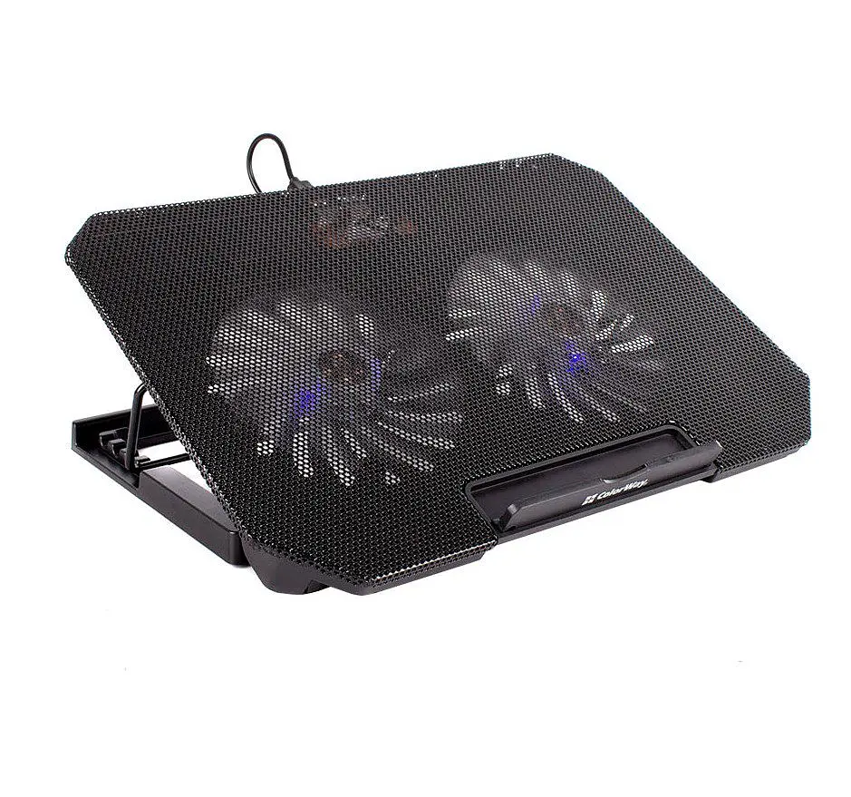 Охолоджувальна підставка для ноутбука 15.6 дюйма ColorWay Cooling Game CL-Q100 2xfans
