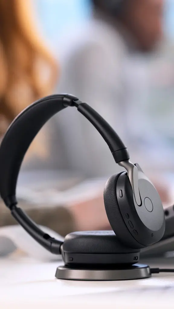 Портативна професійна гарнітура JABRA Evolve2 65 Flex Link380c MS Stereo (26699-999-899) - фото 6