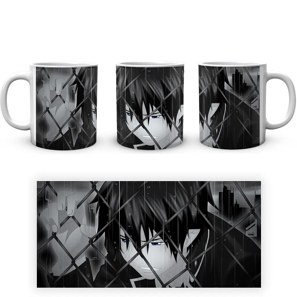 Кухоль GeekLand Blue Exorcist Синій Екзорцист Рін BE 02.19 330 мл білий - фото 4