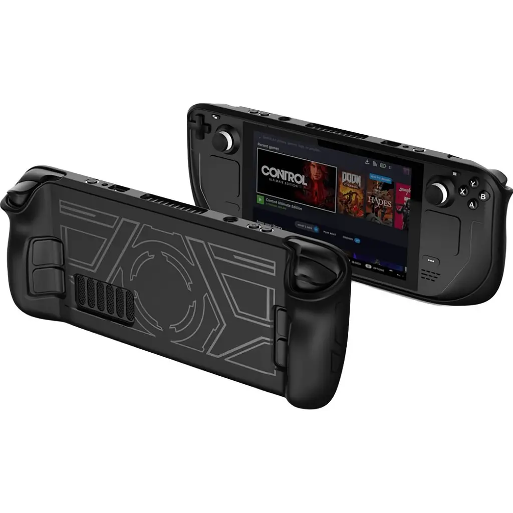 Чохол Dobe TY-2830 Silicon Case для Valve Steam Deck Black [132165] - фото 4