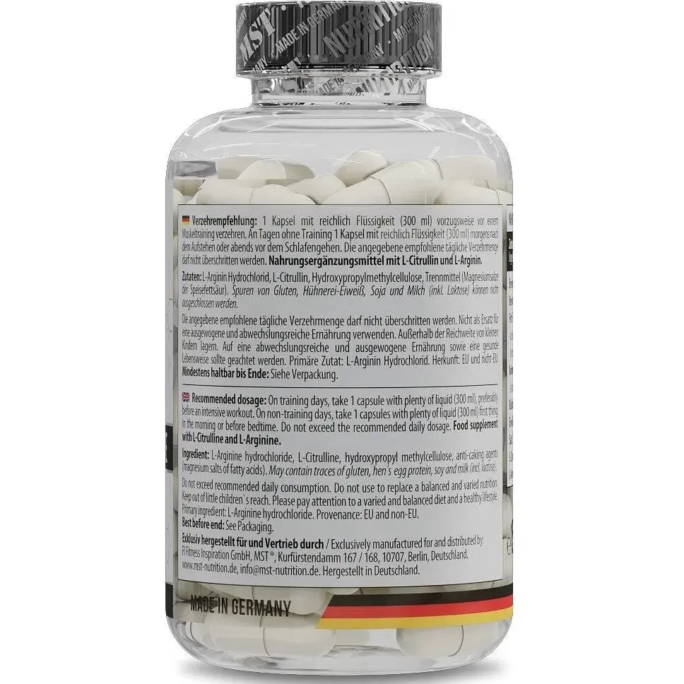 Предтренировочный комплекс MST Amino Pump, 120 капсул - фото 2