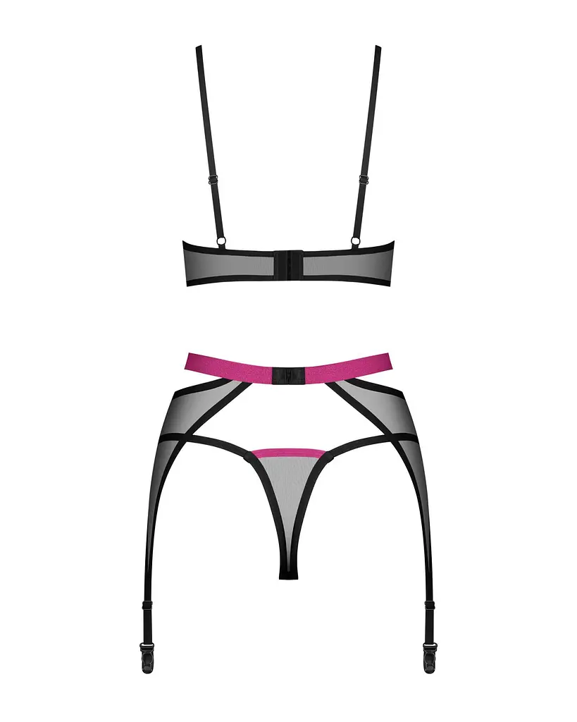 Комплект Obsessive Novenes 3-pcs set, M/L - фото 5