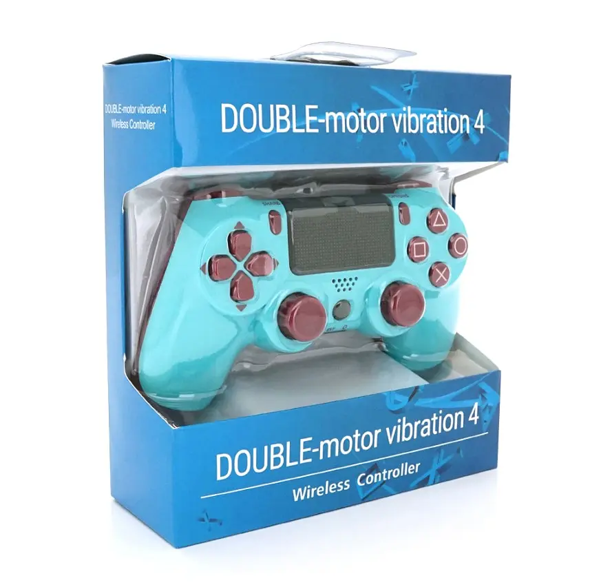 Геймпад джойстик DoubleShock Wireless PS4 Double Motor Vibration DUALSHOCK 4 Cyan - фото 5