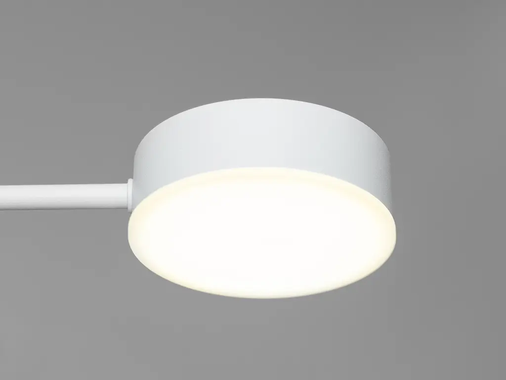 Инновационная новинка, светодиодная люстра, 30W, белого цвета - фото 3
