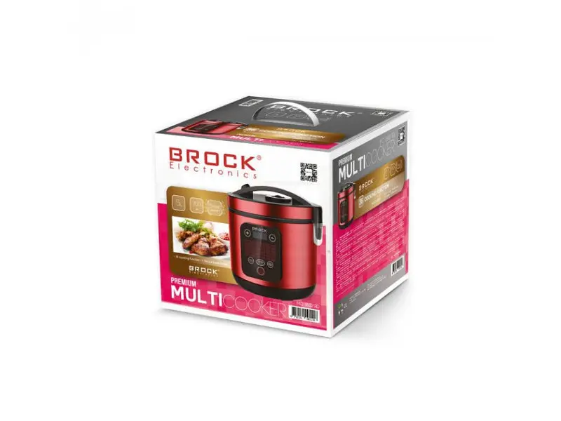 Мультиварка BROCK MC 3602 RD - фото 2