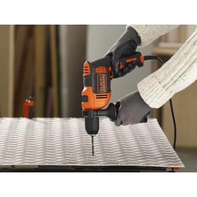 Дриль Black&Decker 550 Вт, кейс (BEH550K) - фото 4
