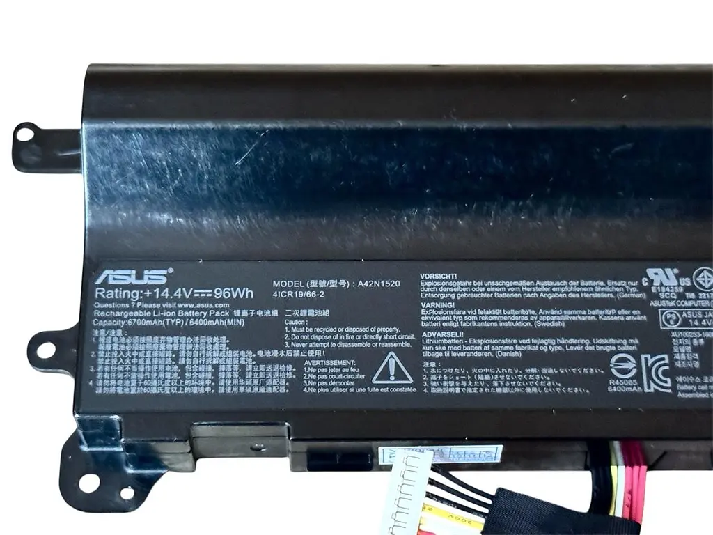 Акумулятор для ноутбука Asus ROG G752 G752VL G752VT G752VM GFX72V GFX72VT GFX72VL A42N1520 v.2 - фото 3