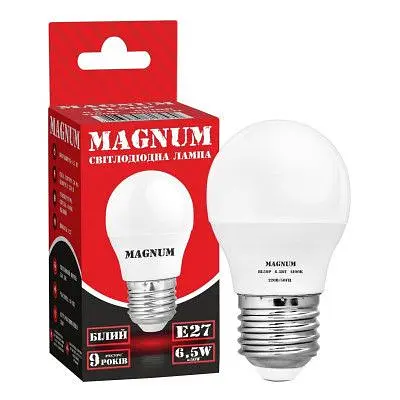 Лампочка Magnum BL50P 6,5Вт 4100K 220В E27 (90020572) - фото 2