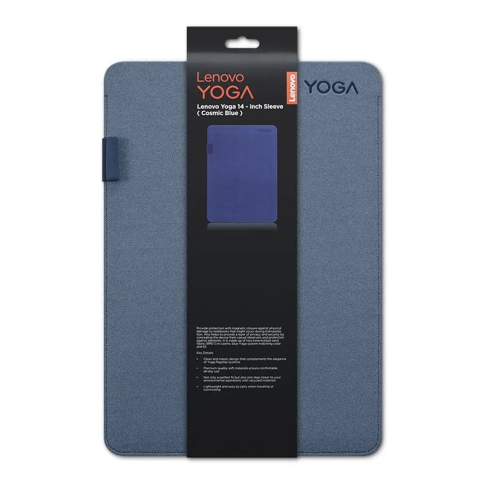 Чехол для ноутбука Lenovo Yoga 14 Sleeve Cosmic Blue (GX41N42944) - фото 3