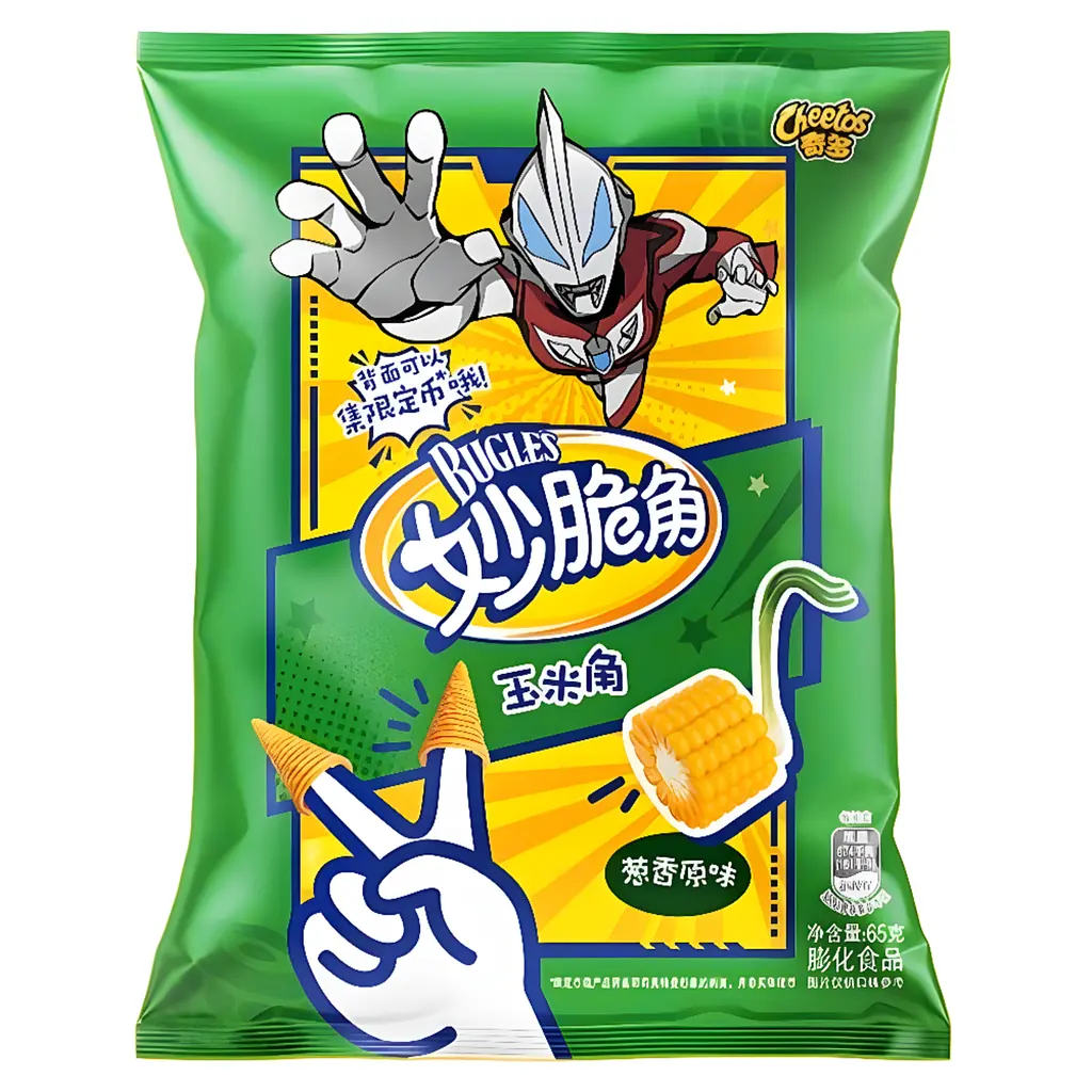 Кукурузные снеки Cheetos Bugles Scallion Original 45 г