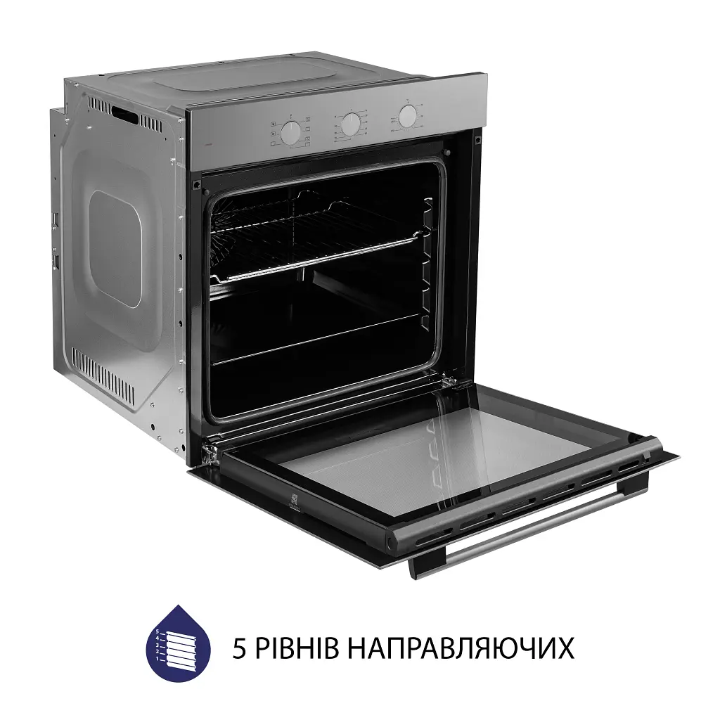 Духовой шкаф электрический Minola EO 675 Dove Gray - фото 7
