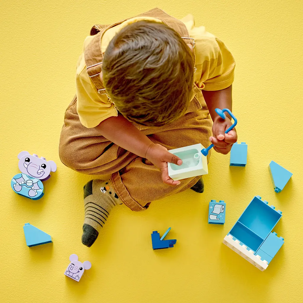 Конструктор LEGO DUPLO Повсякденні процедури: Час приймати ванну 15 деталі (10413) - фото 6